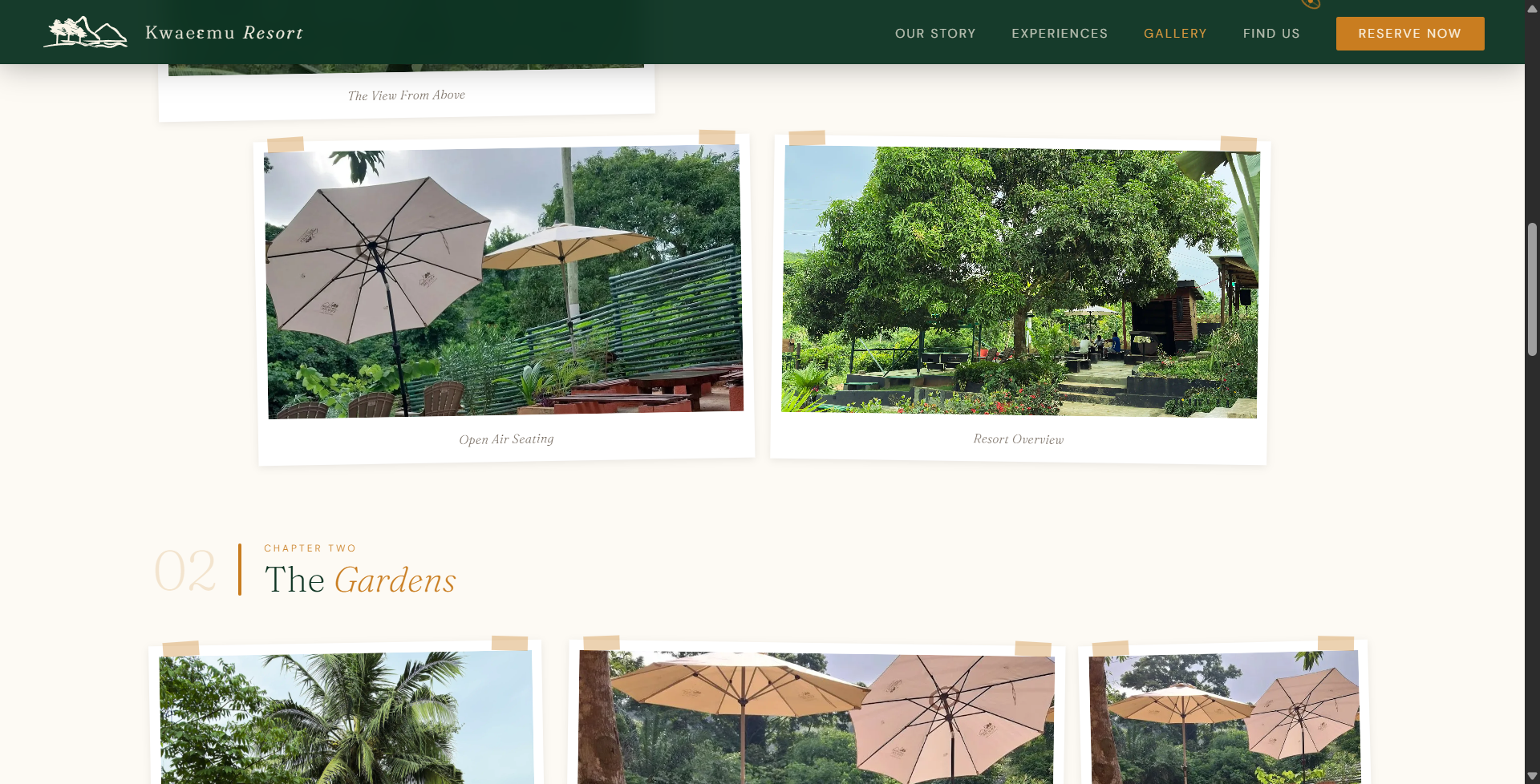 Kwaeɛmu Resort — gallery page